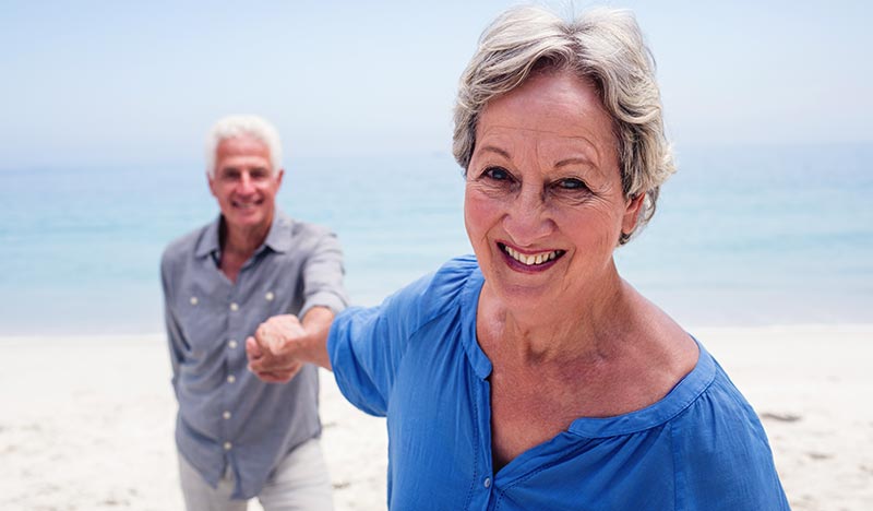 Beeld dat rust en vitaliteit uitstraalt